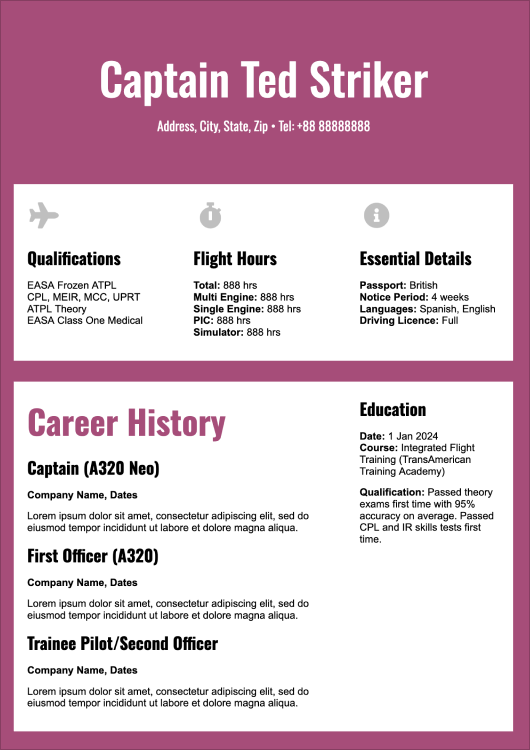 sample template 1
