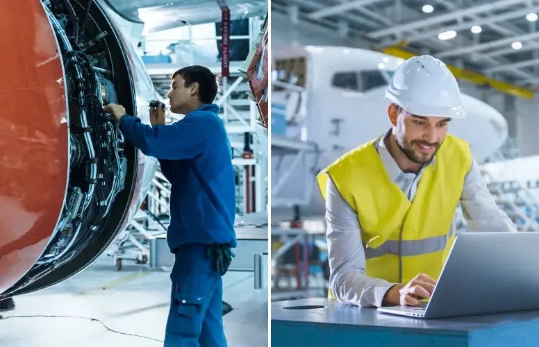Aircraft mechanic vs technician