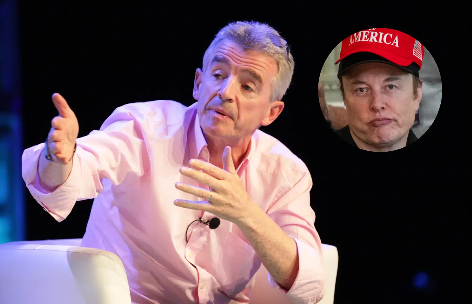 Michael O'Leary (and Elon Musk)