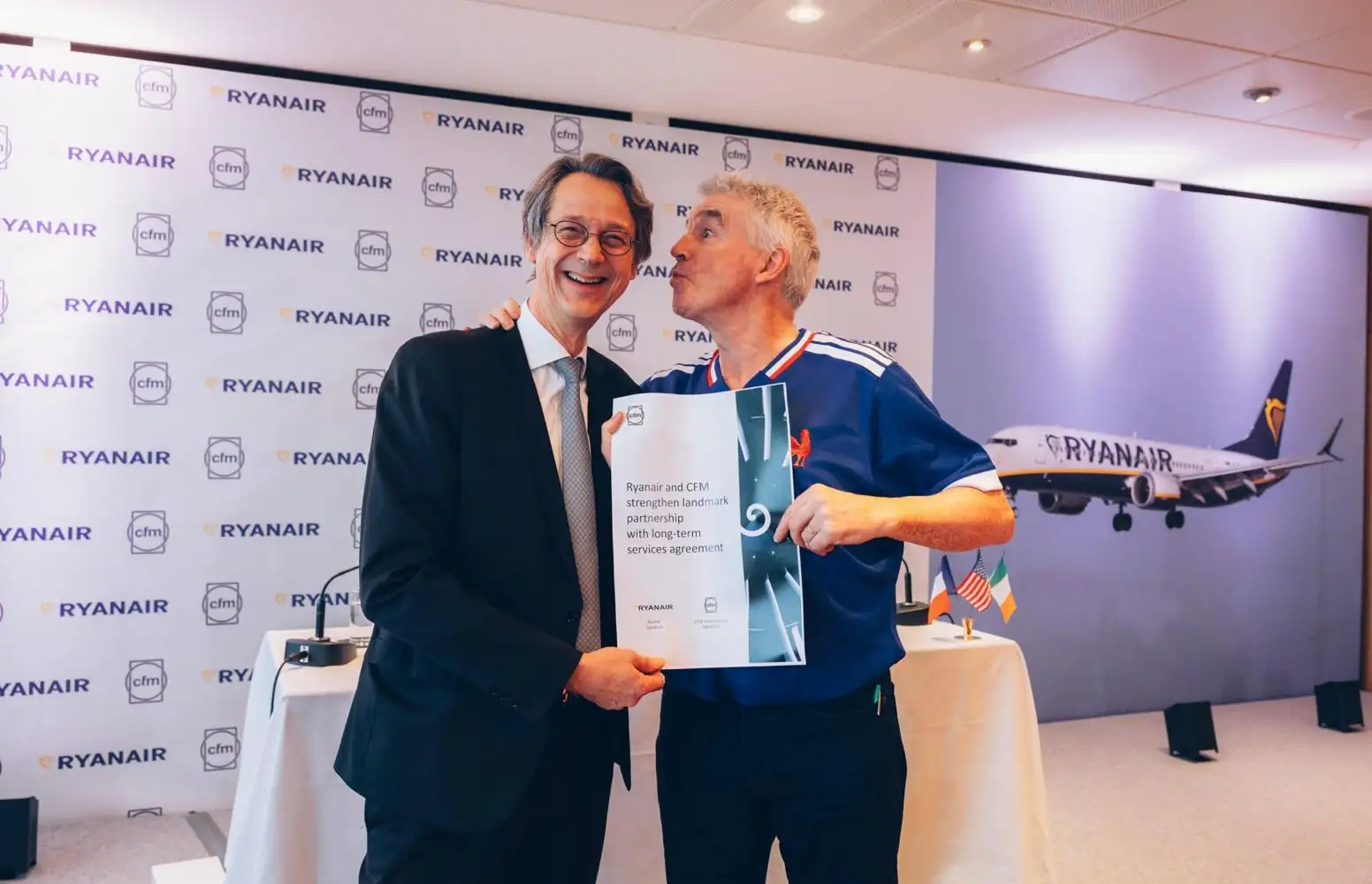 Ryanair and CFM sign memorandum of understanding