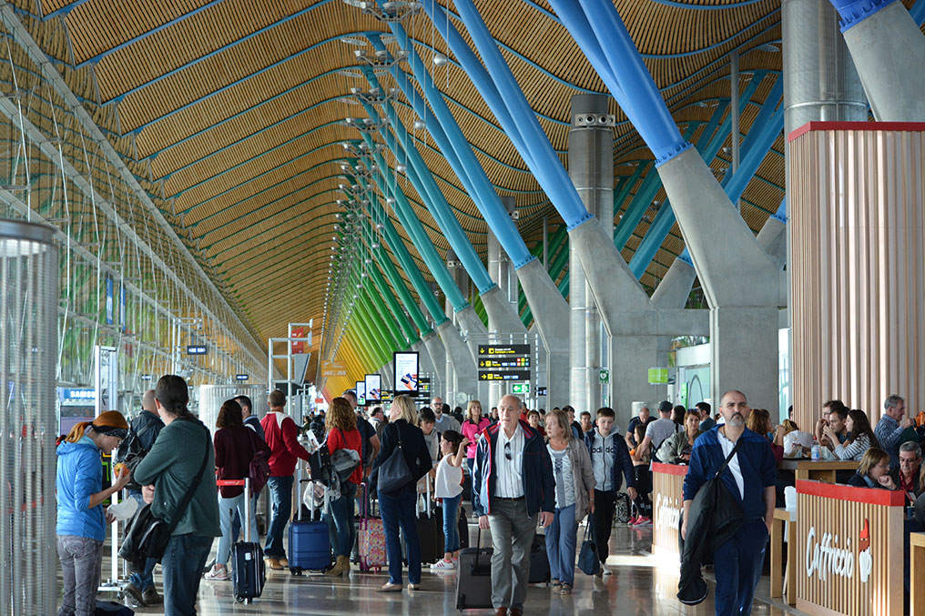 busy airport