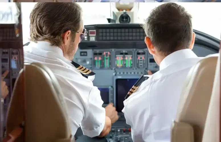 Corporate jet pilot