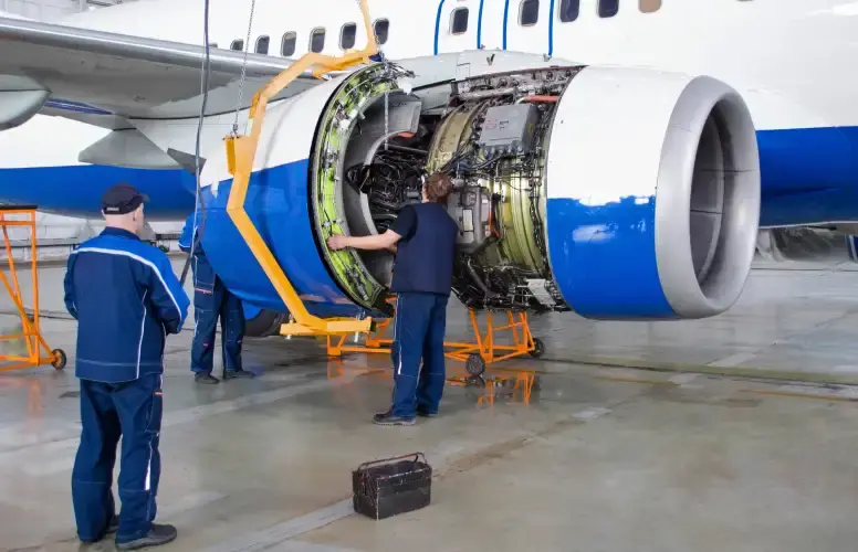 Aircraft base maintenance