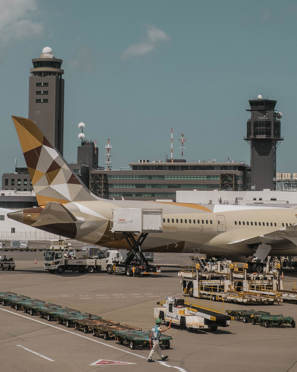Airplane parked at Airport