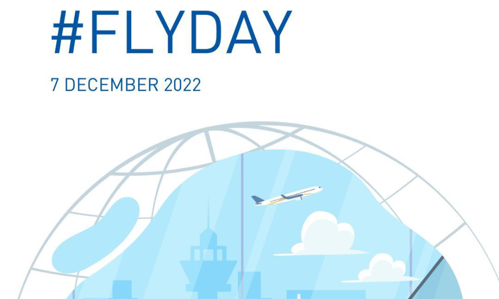 Graphic from the International Civil Aviation Organization celebrating International Civil Aviation Day 2022