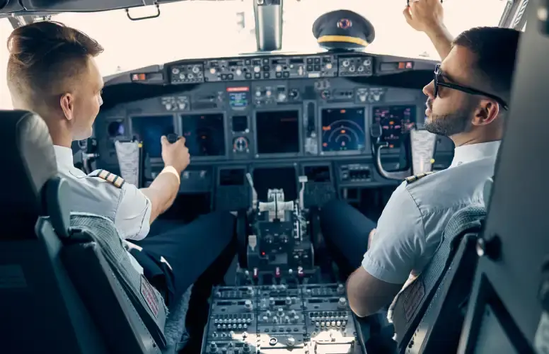 Regional airline first officer