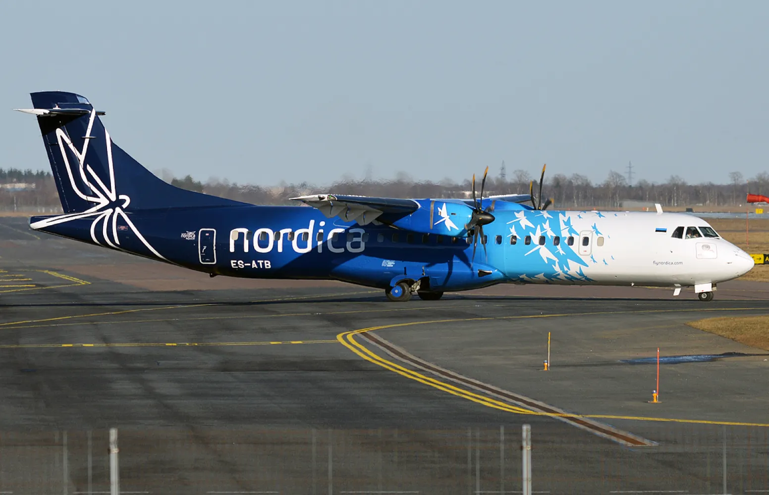 fly Nordica to file for bankruptcy (one of their aircraft is pictured)