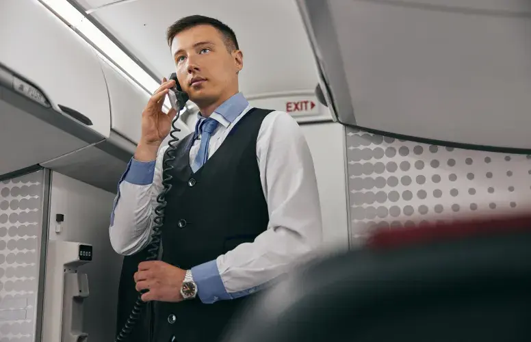 Cabin crew member