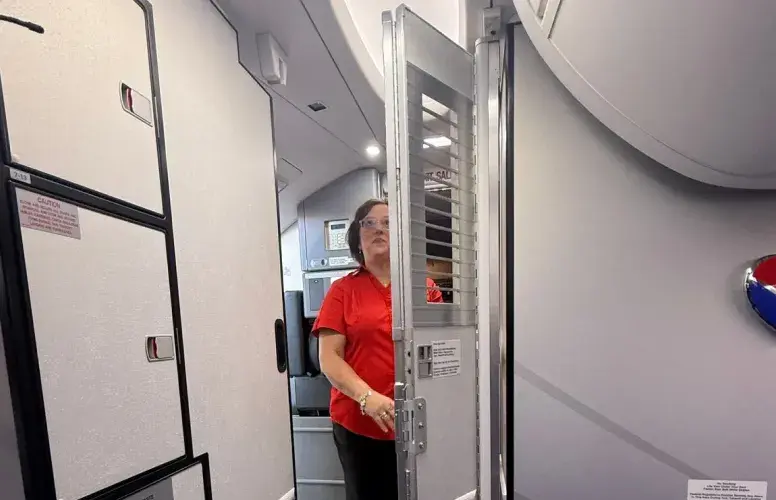 Southwest cockpit barrier