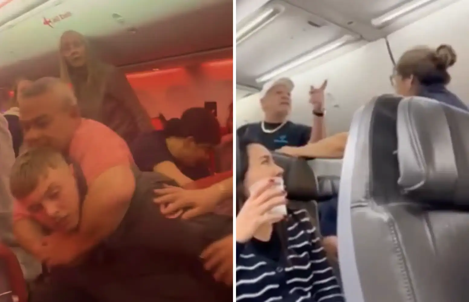 Recent air rage incidents